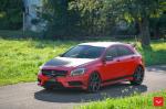 Mercedes-AMG A45 4Matic on Vossen Wheels (CV7) 2016 года